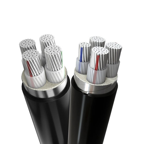 Aluminum core power cable