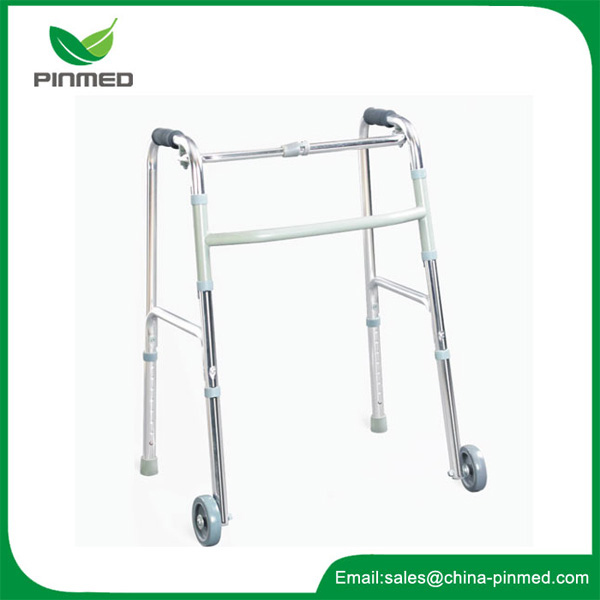 Here are key features and characteristics of a walker with wheels