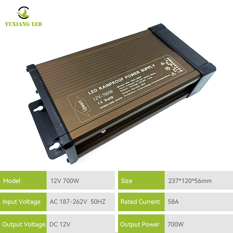 Detailed description of Rainproof Led Power Supply